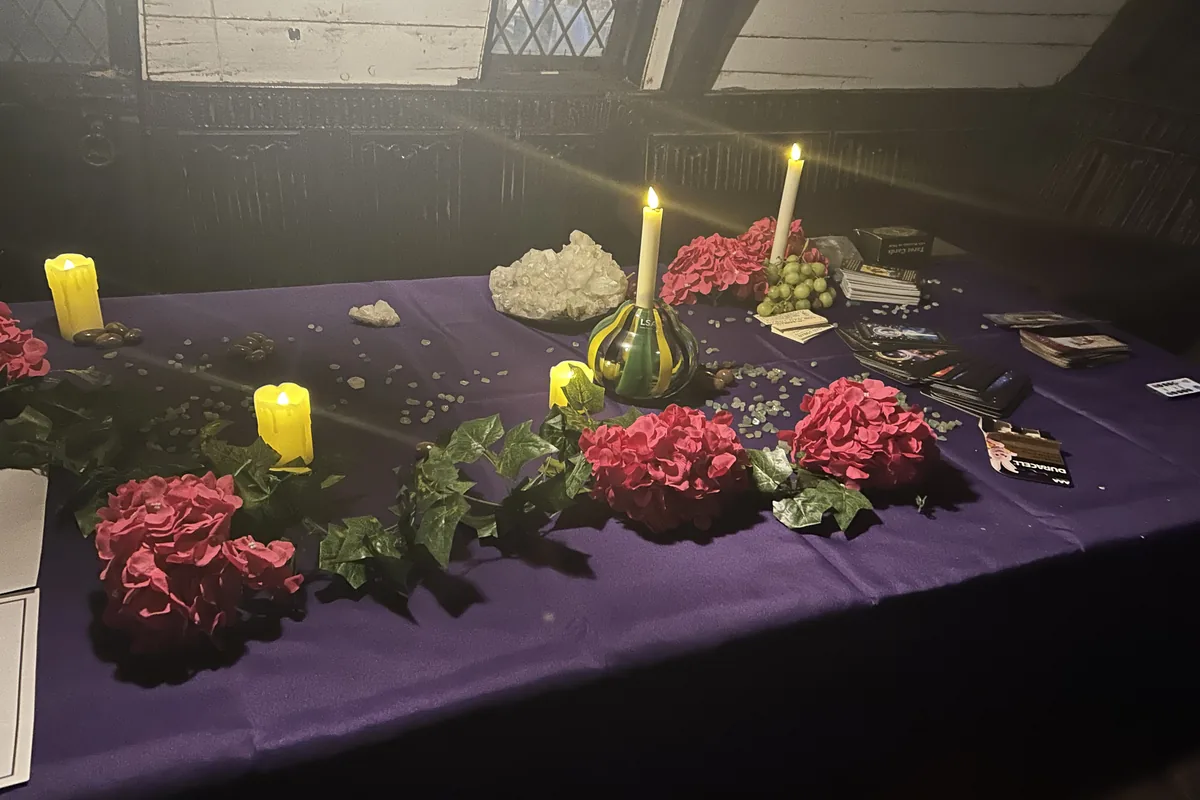 Floral event display